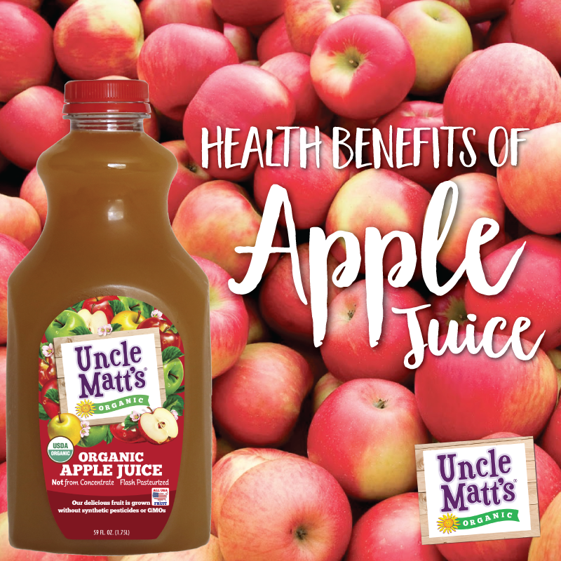 Organic Apple Juice Health Benefits