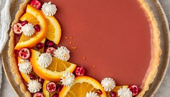 Orange Elderberry Tart Recipe