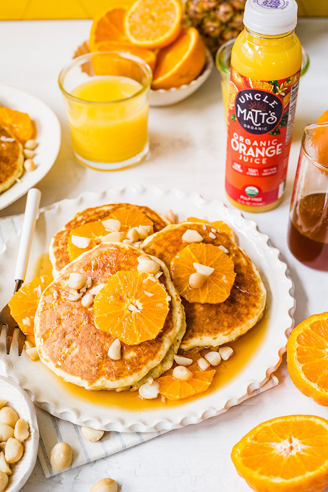 Mandarin Orange Pancakes