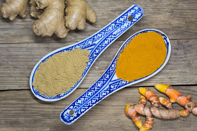 Turmeric and Ginger