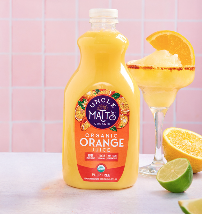 Blended Orange Turmeric Margarita