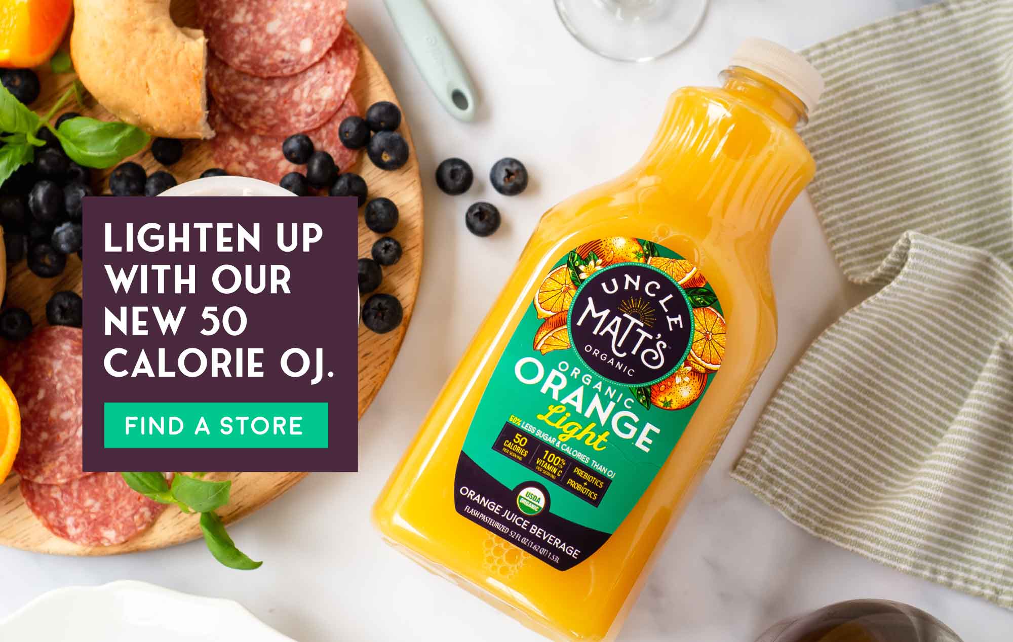 Uncle Matt's Organic Orange Light Juice Picture