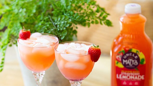 Strawberry Coconut Mocktail Picture